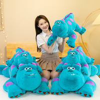 Vente flash Jouet en peluche Suley couché dessin animé Grand monstre bleu Oreiller Cadeau pour enfants Peluches