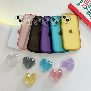 Capa de celular de luxo com suporte, capa para iphone 11, pro, max, 12, xr, diamante, fábrica japonesa