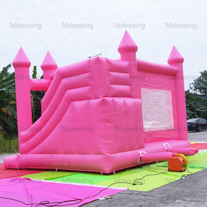 Custom Color <b>Inflatable</b> Castle Party High Quality Wedding Bouncer <b>House</b> Slide Wedding Bouncer <b>House</b> Slide Wedding H - Product Image 4