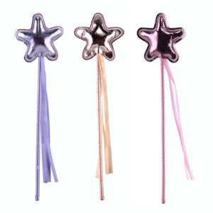 Varita de estrella con purpurina para niñas, varita mágica de princesa para fiesta, accesorios de Cosplay de princesa - Product Image 4