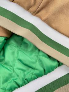 Fait sur mesure automne tricoté Vintage Varsity veste hommes tout logo brodé Chenille patchs grande taille bouton couleur assortie - Product Image 6