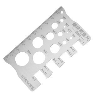 Stainless steel screw <b>measuring</b> <b>tool</b>, thread <b>gauge</b>, thread <b>measuring</b> <b>tool</b> for <b>measuring</b> a complete set of screws. - Product Image 3