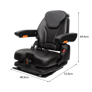 Grammer Grammer Forklift Seat With A Low-profile Mechanical Suspension