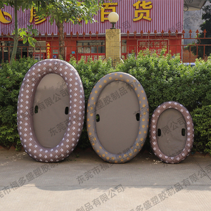 Colchoneta Flotante Inflable Personalizada para Mascotas, Disponible con Logotipo, para Seguridad y Diversión en el Agua - Product Image 4