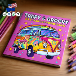 Thiết kế sách tô màu độc đáo táo bạo và dễ vận hành làm cho nó trở thành một dịch vụ in Sách tô màu phù hợp - Product Image 1