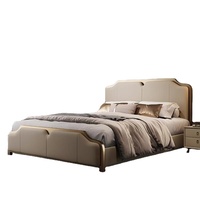 Juego de Muebles para Dormitorio, Cama Queen Size, Doble, Individual, King Size, Letto, Camas Matrimoniales, Muebles de Dormitorio Tapizados
