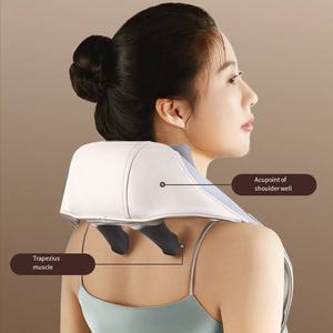 2026 Heat Function Pain Relief Deep 4D Deep Tissue Kneading Cordless <b>Massager</b> Heat Neck <b>Massager</b> - Product Image 1