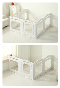 2026 Tavşan Kafesi İç ve Dış Mekan Taşınabilir Şeffaf Kulübe Düğme Kapatmalı Sağlam Evcil Hayvan Oyun Parkı Tavşan Çiti - Product Image 4