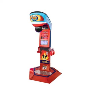 Boxing Arcade: Macchina da Boxe con LED per Test di Forza, Personalizzabile, per <span class=keywords><strong>Bar</strong></span> e Sale Giochi - Product Image 5