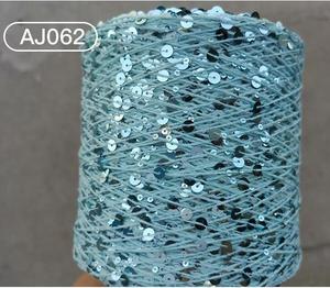 New ZLWXL Brand 3MM+6MM 32s/2 <b>Sequin</b> Blended <b>Yarn</b> High Tenacity Fancy <b>Yarn</b> for Embroidery and Hand Knitting All in Stock - Product Image 6