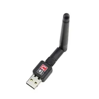 Adaptador WiFi USB de 150Mbps, 2.4GHz, Realtek8188EUS, Antena de 2DB, Tarjeta de Red Inalámbrica, Receptor WiFi para Computadora de Escritorio y Portátil, Compatible con Windows XP, 7, 10 y 11