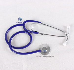LANNX 660 MD II Lightweight Hot Selling <strong>Doctor</strong> and Nurse Stethoscope Diaphragm Single Head Stethoscope for Adult Estetoscopio - Product Image 1