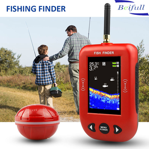 Di động Sonar FISH FINDER không dây 200M Khoảng cách báo động câu cá <span class=keywords><strong>Echo</strong></span> sounder hồ biển câu cá - Product Image 5