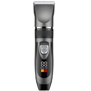 Tondeuse à cheveux électrique rechargeable avec affichage numérique, 1200mAh-2000mAh, chargement USB, usage domestique pour usage général et animaux de compagnie - Product Image 1
