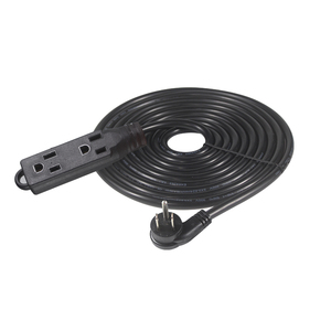 Canada 3pin Plug 45 Degree NEMA 5-15P To NEMA 5-15R <strong>Socket</strong> <strong>Extension</strong> <strong>Cord</strong> US Male To Dual Female - Product Image 6