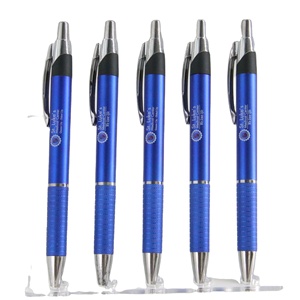 Khuyến mại giá rẻ Nhựa Bút bi cao su mềm Grip tùy chỉnh biểu tượng bóng điểm bút - Product Image 1