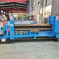 Machine à cintrer les tôles hydraulique automatique CNC à 3 rouleaux 12x2500mm CNCColgar pour le pliage des tôles métalliques