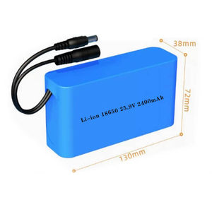 Batterie rechargeable sur mesure 7 cellules haute capacité 25,9 V pour trottinette, 29,4 V pour pompe à eau, 24 V 30 A, fabriquée en Chine - Product Image 1