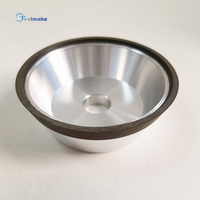 Meule CBN standard personnalisée de type bol 11V9, disque abrasif CBN pour l'affûtage des outils de coupe en acier HSS et en alliage dur