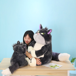 Animaux en peluche mignons multicolores de dessin animé personnalisé Lucifer Cat Plush Toy Doll <span class=keywords><strong>Cinderella</strong></span> Doll Mary Cat Figaro Gift - Product Image 3