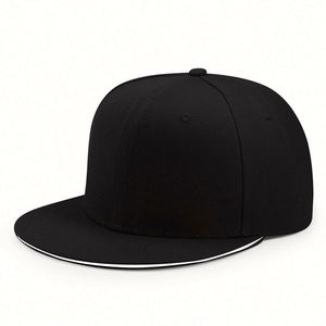 Gorra de Béisbol Plana con Visera Plana, Diseño Nuevo, Venta al por Mayor, Personalizable con Logotipo, Gorra Snapback Tipo Sandwich - Product Image 6