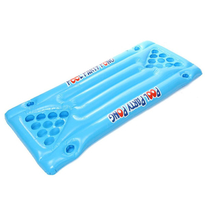 Taza de cerveza flotante inflable grande de Pvc, mesa de fiesta de billar con portavasos, gran oferta - Product Image 1