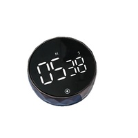 Minuterie numérique de cuisine à LED pour la cuisine, la douche, l'étude, le chronomètre, le réveil, le compte à rebours électronique magnétique