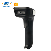 Escáner de código de barras 1D portátil con fuente de luz CCD USB con cable Tamaño A4 Colocación de soporte de papel máximo para sistema POS Compatible con Android