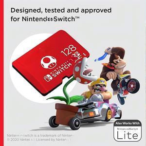 การ์ดหน่วยความจำ SanDisk <span class=keywords><strong>NINTENDO</strong></span> <span class=keywords><strong>SWITCH</strong></span> <span class=keywords><strong>SD</strong></span> <span class=keywords><strong>Micro</strong></span> <span class=keywords><strong>Card</strong></span> 64 128GB 256GB MicroSDXC UHS-I ความเร็วสูงสุด 100MB/s การ์ด TF สำหรับ <span class=keywords><strong>Nintendo</strong></span> <span class=keywords><strong>Switch</strong></span> - Product Image 3