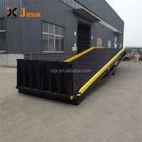 Porte-rampe de levage mobile hydraulique 6-15 tonnes, conteneur de station de chargement utilisé pour camion avec CE