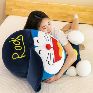 Super süße blaue fette Katze Roboter puppe Super weiche Plüsch <span class=keywords><strong>Doraemon</strong></span> Kissen gewaschene Technik Plüsch tier - Product Image 3