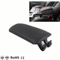 Couvercle d'accoudoir de console centrale de voiture en cuir pour Audi A4 2002 2003 2004 2005 2006 2007 2008 Accessoires