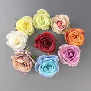 Roses artificielles superposées 11 cm, décoration de mariage, mur de fleurs, décoration de table, décoration d'allée - Product Image 3