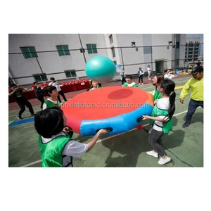 Accesorios deportivos divertidos, tambor de trueno inflable para juego de construcción de equipos al aire libre, bola flotante inflable para niños y adultos - Product Image 2