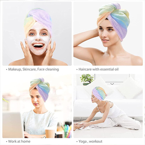 Wholesale Personalized Luxury <strong>Micro</strong> <strong>Fibre</strong> Waffle Antimicrobial Eco-Friendly <strong>Towel</strong> Set Super Absorbent <strong>Hair</strong> Wrap <strong>Towels</strong> - Product Image 6