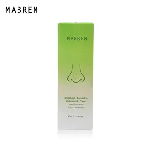 MABREN Special Paper for Blackhead Acne Removal Removes Blackhead Acne Dirt Improves Dark Spots Crystal Clear 1 Box / 50pcs