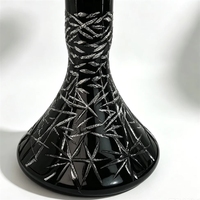 Meilleure Vente Chicha Classique de Haute Qualité Maklaud Project 21 Mirror en Acier Inoxydable avec 2 Tuyaux et Prise Japonaise