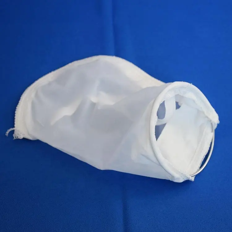 Bolsa de filtro de poliéster de Nylon bolsa de filtro de precio de descuento de 5 micras 0,2-300um Para PP y PE tela no tejida tela 25-2000um para malla de Nylon