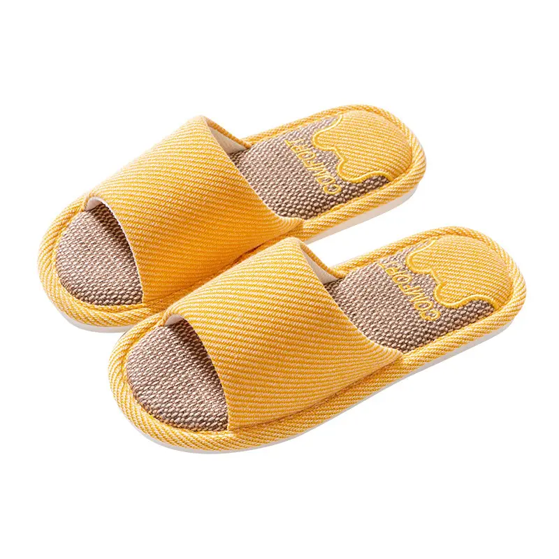 Sandals EVA Slides Slippers Soft Indoor Anti Slip Flat Unisex Men Slides Open Toe Custom Home Slippers
