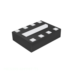 ชิ้นส่วนอิเล็กทรอนิกส์สำหรับการจัดการพลังงาน (PMIC) รุ่น MIC5399-GMYMT-T5 8 XFDFN แบบมีพื้นผิวเปิดจากผู้ผลิต - Product Image 1