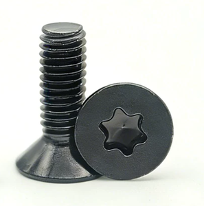 LeGood M1.6 Zinc Plated Carbon Steel Star Drive <b>Flat</b> Head <b>Screws</b> Torx Countersunk Head Machine <b>Screws</b>, 4mm length - Product Image 2