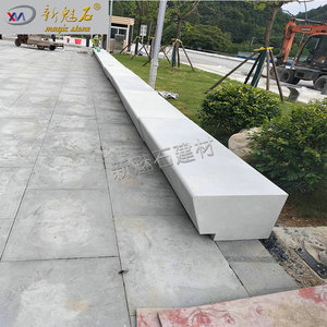 Nueva Banco de Hormigón Prefabricado Magic Stone de 3 cm de Espesor, Forma Irregular Moderna para Paisajismo Urbano - Product Image 3