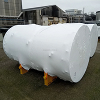 Rouleau de film thermorétractable PE anti-UV de 4m de largeur 220 micro pour meubles de patio stockage extérieur processus de moulage par soufflage souple