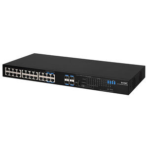Commutateur H3C MS4028FX-HPWR-EI 24 ports Gigabit PoE+ 370W 4 10G SFP+ Uplink Commutateur réseau de sécurité - Product Image 2