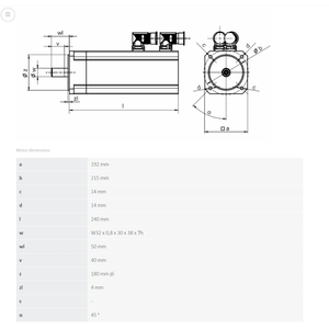 Moteur de robot industriel 4,5 kW en promotion, référence 00-179-161, démarreurs d'origine allemande - Product Image 4