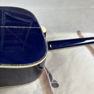 <span class=keywords><strong>กี</strong></span>ตา<span class=keywords><strong>ร์</strong></span>โปร่ง Hu.mingbird สีน้ำเงิน หน้าไม้สปรูซแท้ ไม่มี EQ ลายเสือ เคลือบเงา ขนาด 4/4 20 เฟรต สายเหล็ก 6 เส้น ระดับมืออาชีพ - Product Image 3