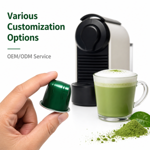 Nutritious Matcha Green <b>Tea</b> Pods For Nespresso Coffee <b>Makers</b> Instant Healthy Drink Capsules Wholesale Export Supply Pods - Product Image 2