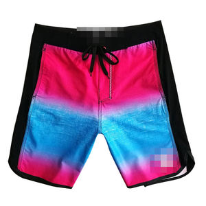 Shorts de bain pour hommes en tissu polyester fin, séchage rapide, prix de gros abordable mais de bonne qualité, vêtements de plage, maillots de bain, boardshorts - Product Image 1