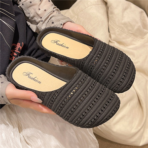 Chanclas de verano con lazo, estilo nuevo para mujer, aptas para uso en exteriores e interiores, en casa y en la playa. - Product Image 5