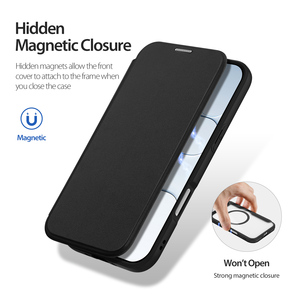 All inclusive phone case suitable for iPhone 17air phone case magnetic flip cover card bag transparent phone case - Product Image 2
